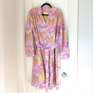 Vera for Anthropologie Belt Dress size L